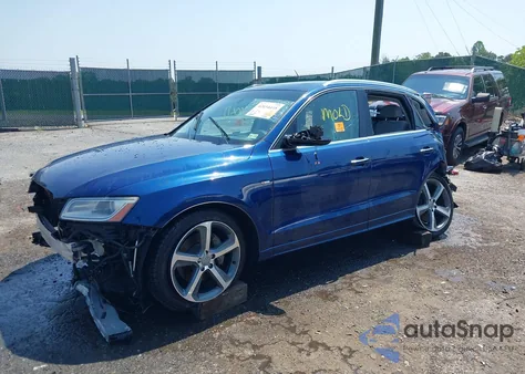 2016 Audi Q5 3.0T Premium Plus из США, поврежденный, VIN WA1D7AFPXGA046635